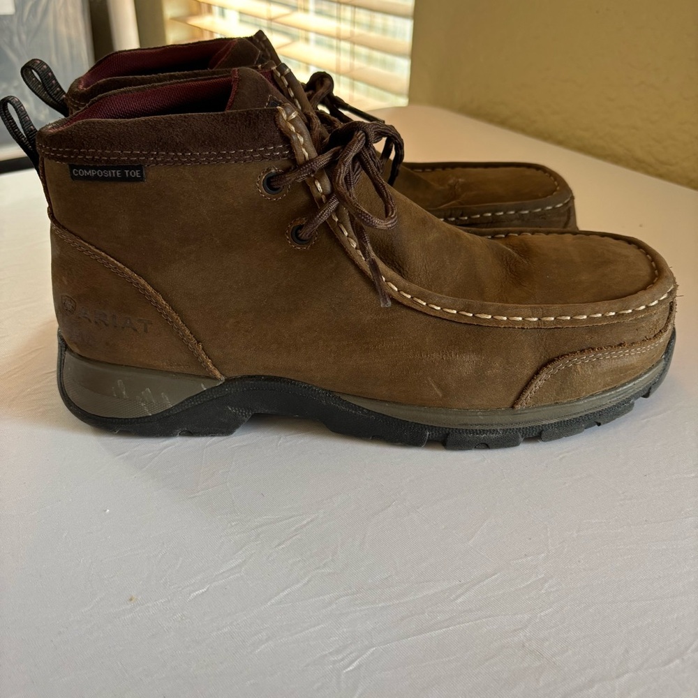 Ariat Work Boots Composite Toe F2413-18 Tan Size 10B